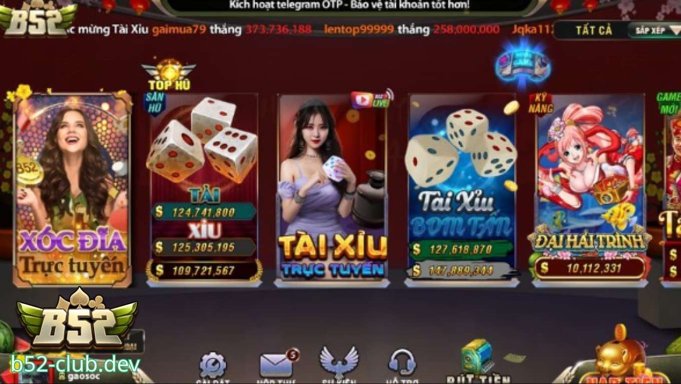 Giới thiệu B52 CLUB tổng quan