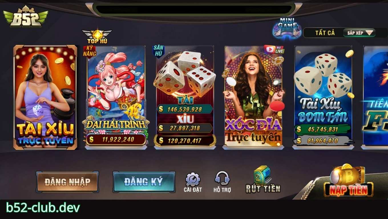 Ưu thế nổi bật của B52 CLUB